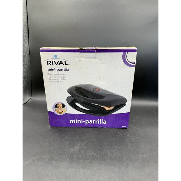 Rival Mini Grill RV-09009 – In Box - Like New - Picture 2 of 9